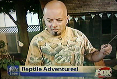 Bwana Iguana on the Rhode Show